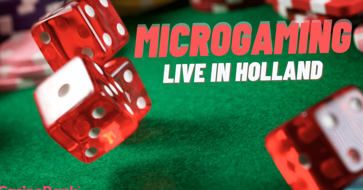 Microgaming Takes its Online Slots and Live Casino Games to Holland